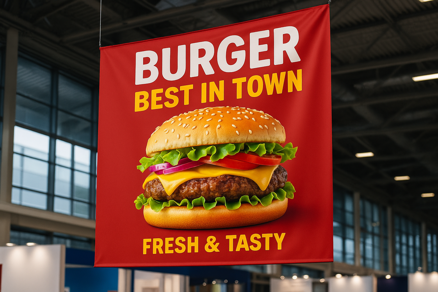 Indoor Super Smooth Banners – Crisp, Crease-Free, and Perfect for Close-Up Displays