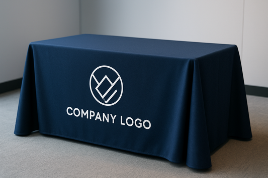 Add a generic company logo to the table cover