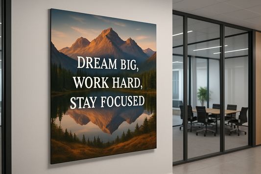 Change it to a really nice landscape with some motivational quote