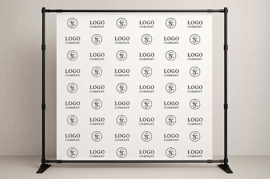 Step and repeat backdrop frame