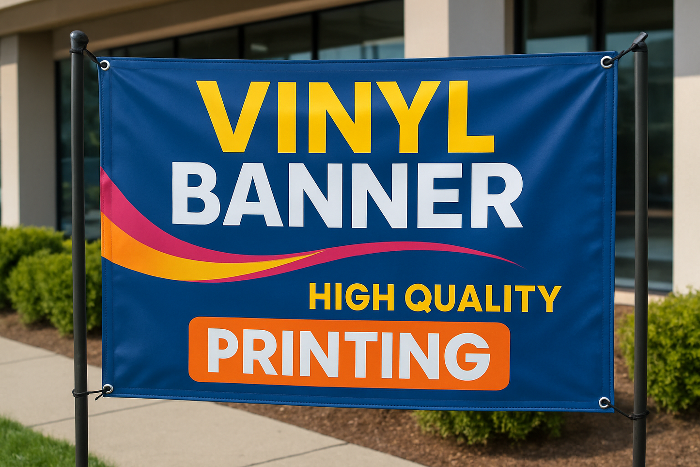 Vinyl banner